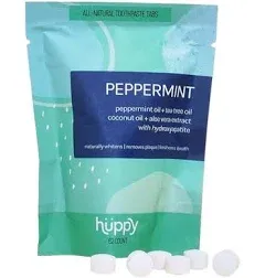 Huppy - Toothpaste Tablets - Peppermint - Refill