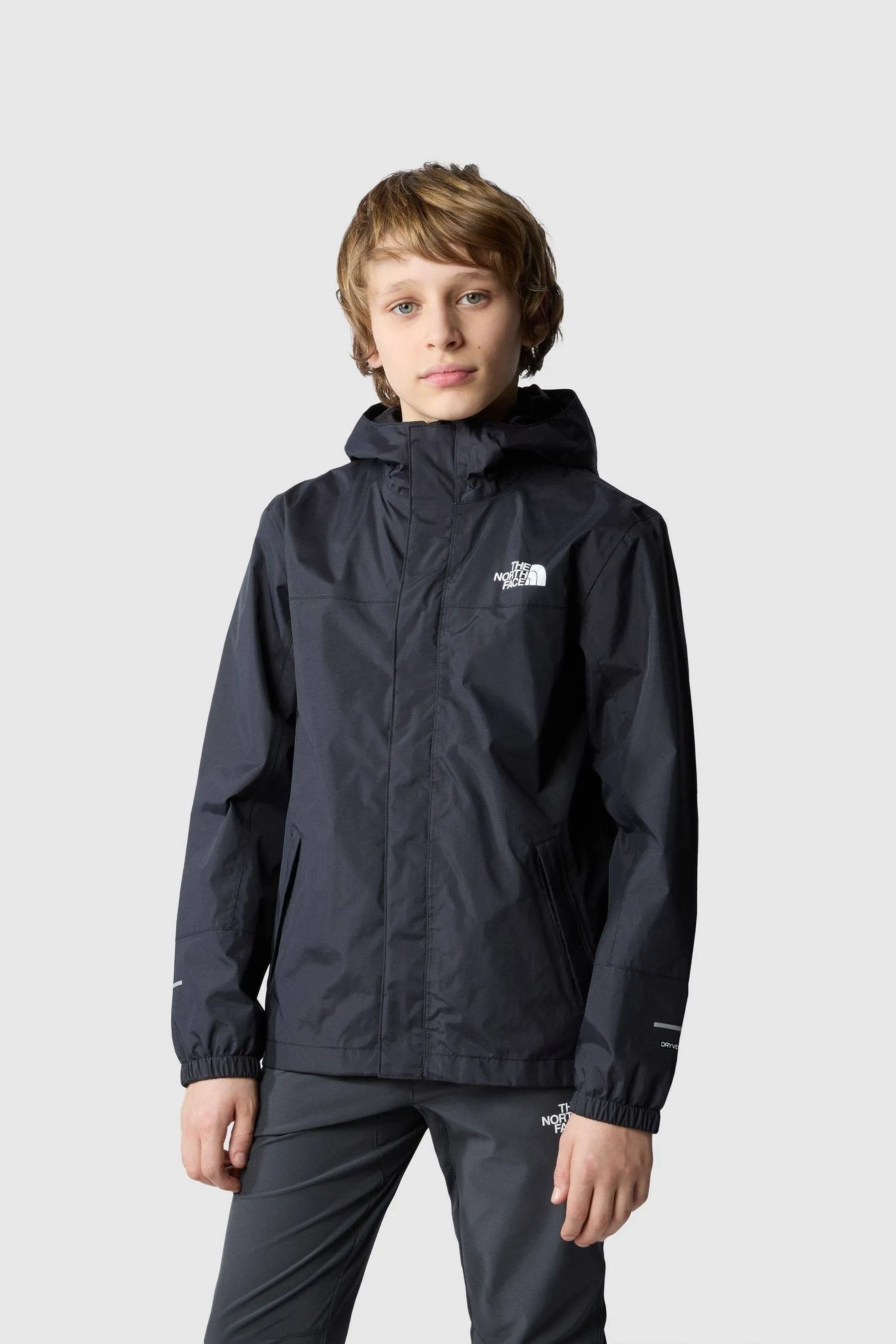 The North Face Junior Boys Antora Rain Jacket - Black