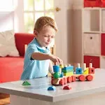 BRAND NEW, UNOPENED Melissa and Doug Stacking Train-Classic Wooden Toy Train Set