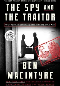 The Spy and the Traitor: The Greatest Esp- 1101904194, hardcover, Macintyre, new