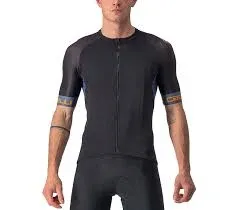 Castelli Entrata VI Jersey - Men&#039;s Light Black/Dark Gray-Silver Gray, L