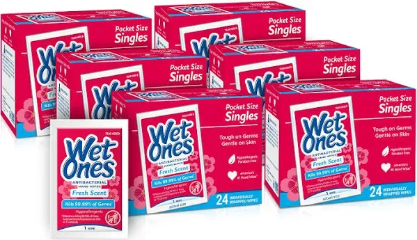 Wet Ones Antibacterial Hand Wipes