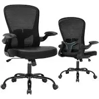 HOMIFYCO Ergonomic Office Chair with Flip-Up Armrests