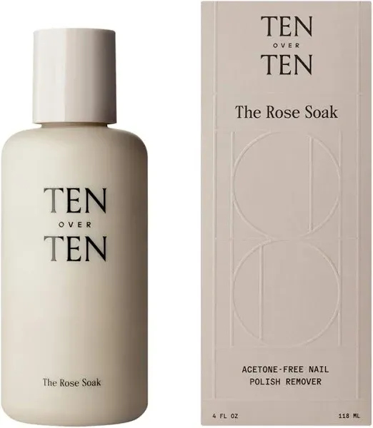 Tenoverten+ Rose Nail Polish Remover Acetone + Paraben-Free