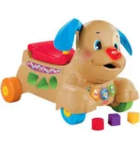 Fisher Price Laugh And Learn Stride-To-Ride Puppy