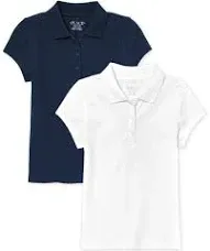 The Children's Place Boys Uniform Short Sleeve Polo