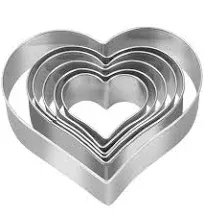 Heart Cookie Cutter Set