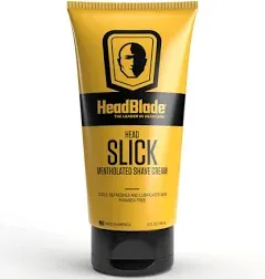 NEW HeadBlade HeadSlick Head Slick Shaving Shave Cream Mens 5oz ~150ml Pump