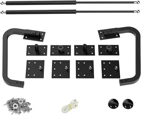 ROOMTEC Full Murphy Bed Hardware Kit, Folding Wall Bed Kit,Horizontal,Easy to Install,Saving Space