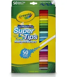 CRAYOLA Super Tips Washable Markers