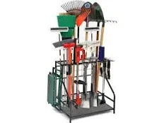 Garden Tool Organizer for Garage, Garden Tool Rack, Up to 58 Long Hand