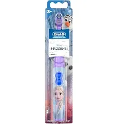 Kid’s Oral B Disney Frozen 2- Anna Electric Battery Operated Toothbrush- Purple