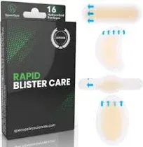 World Champion Endurance Athlete's Choice Rapid Care Blister Bandages