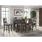 Carter Counter Height 7pc Dining Set-table & Six Chairs