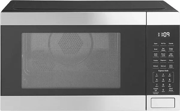 GE 1.0 Cu. Ft. Capacity Countertop Convection Microwave Oven with Air Fry