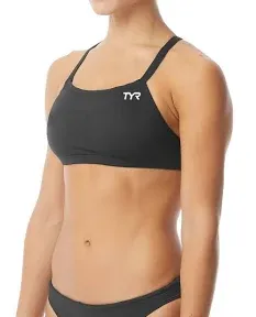 TYR Women's Solid Diamondfit Top Swimsuit