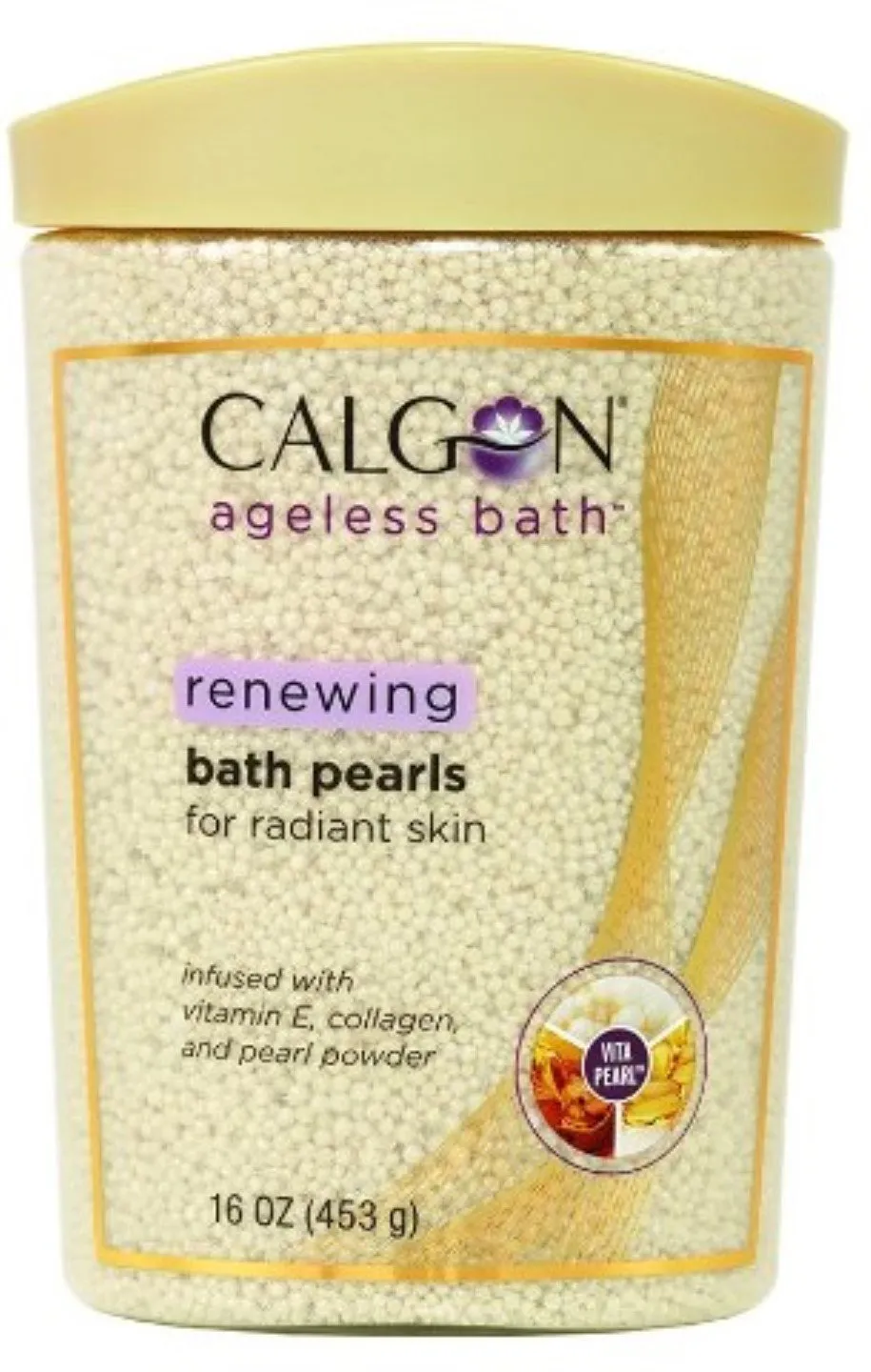 Calgon Ageless Bath Series Renewing Pearls 16 oz.