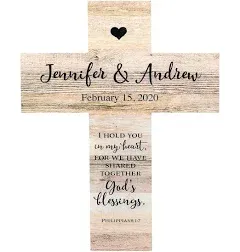 Fox Valley Traders Personalized Rustic Style Cross