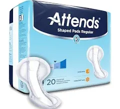 Attends Shaped Pads