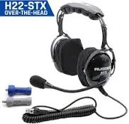 Ultimate Headset for Stereo and Offroad Intercoms - Over The Head or Behind The Head Over The Head H22-STX