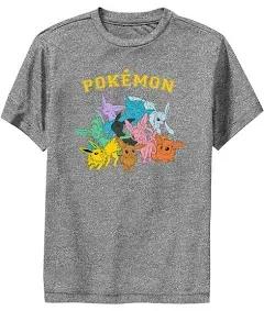 Boy's Pokemon Eeveelutions Performance Tee