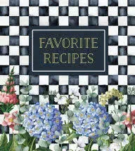 Deluxe Recipe Binder - Favorite Recipes (Hydrangea) - Write in Your Own Recipes 