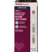 CVS Health TruePlus Reagent Strips for Urinalysis Ketone Test Strips