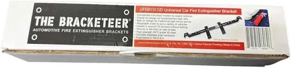 Bracketeer Universal Car Fire Extinguisher Bracket UFEB1317/D