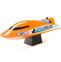 Pro Boat / Jet Jam V2 12" Self-Righting Pool Racer Brushed RTR, Orange