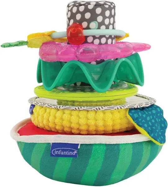 Infantino Sensory Stacking Rings