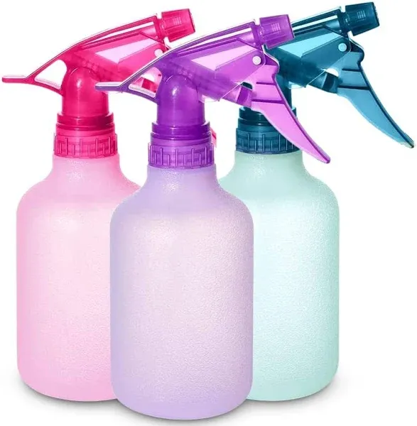 Alpree Refillable Stream and Spray Colored Squirt Bottles