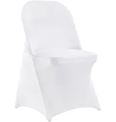 VEVOR White Stretch Spandex Chair Covers