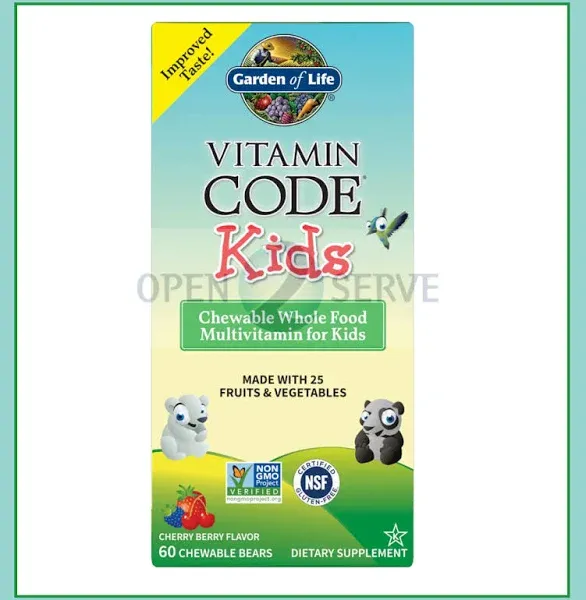 Garden of Life Vitamin Code Kids