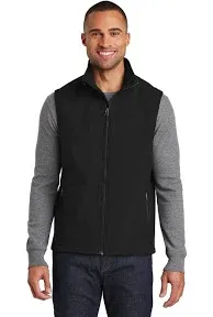 Port Authority Core Soft Shell Vest, Battleship Grey, X-Small