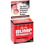 High Time Bump Stopper-2 Razor Bump Treatment, Double Strength - 0.5 oz