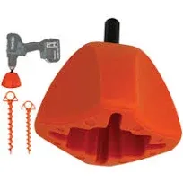 The ScrewDriver 2.0, Use With Orange Screw Ground Anchors For Easy & Quick Installation