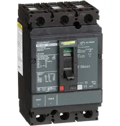 Square D HDL36150 3 Pole Circuit Breaker