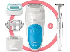 Braun Epilator Silk-épil 5 5-810, Hair Removal Device, Epilator for Women, Shave