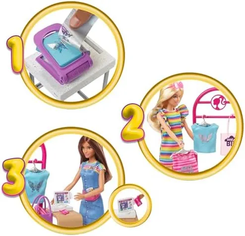 Barbie Make & Sell Boutique Playset