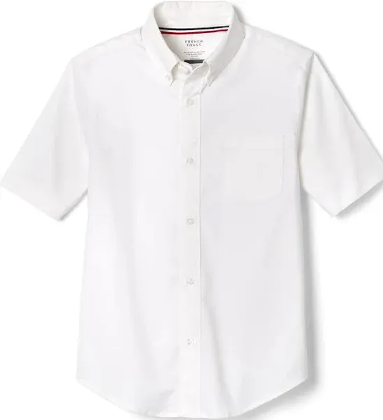 BOYS SHORT SLEEVE OXFORD SHIRTS