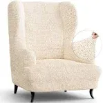 PAULATO by GA.I.CO. Wingback Chair Slipcover, Microfibra Collection