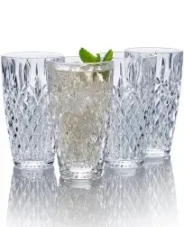 Mikasa Harding Highball Glasses Set of 4