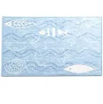 Lakeside Bluefin Bay Bathroom Collection - Bath Rug