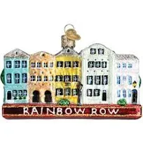 Old World Christmas Rainbow Row Ornament