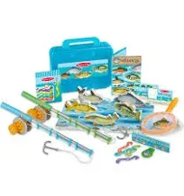 Melissa & Doug 40806 Let's Explore Fishing Set | Pretend Play | 3+ | Gift for Boy or Girl