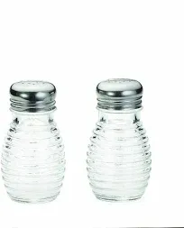 BH2 Tablecraft 2 Oz. Beehive Collection Salt/Pepper Shaker w/ Stainles