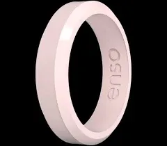 Enso Rings Thin Bevel Series Silicone Ring