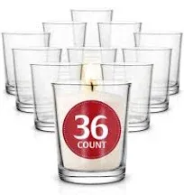 LETINE 36pcs Votive Candle Holders