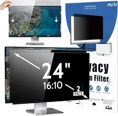 Peslv 2-PACK 16:9 Computer Privacy Screen for Widescreen Monitor