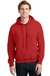 Gildan Sweatshirt Hooded Heavy Blend (G18500), Ht Sp Drk Maroon, Medium